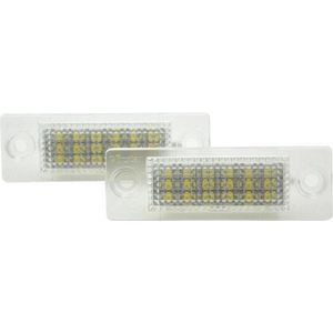 AutoStyle Set pasklare LED nummerplaat verlichting - passend voor Volkswagen/Skoda diversen