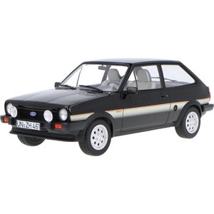 Ford Fiesta XR2i 1981 Zwart - Norev modelauto 1:18