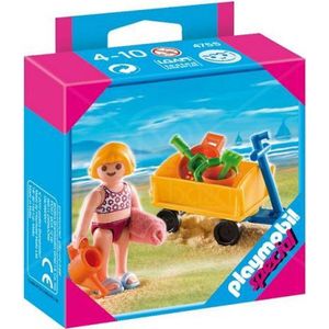 Playmobil Meisje met bolderwagen  - 4755