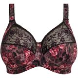 Elomi niet-voorgevormde beugelbh Morgan zwart/fuchsia