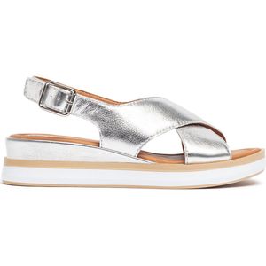 UNISA KLIDE_25_MEC Dames Sandalen - SILVER - Maat 41