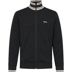 Boss - Zone 10272320 01 - Sweatshirt - Katoenmix - Met Rits - Regular Fit