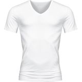 Mey V-Hals Shirt KM Dry Cotton 46007 - Wit - L