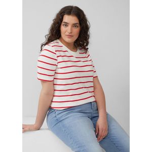 s.Oliver - T-Shirt - Cropped - Katoen