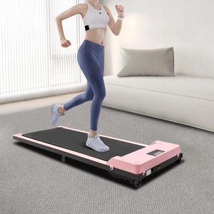 Loopbanden Voor Thuis - Loopband Inklapbaar - Opvouwbare Loopband Voor Thuis - Walking Pad Treadmill - Inklapbare Wandelband - Opvouwbaar En Stil - Vering En Demping - Fitness - Dunne En Lichteloopband Voor Thuis - Geen Montage Vereist