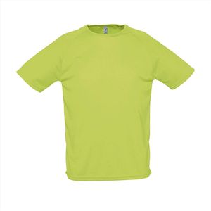 SOL'S Men´s Raglan Sleeves T Sporty L198 - Apple Green - XS