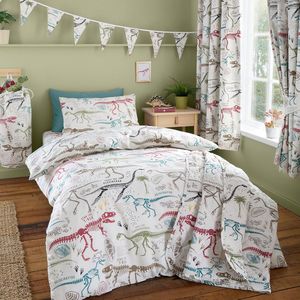 Dinosaurus - Dekbedovertrek - 200 x 200 cm - Tweepersoons - Dino Ontdekken