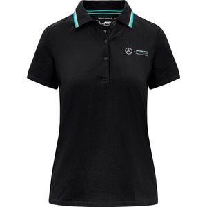 Mercedes-Amg Petronas Fanwear Womens Polo black M