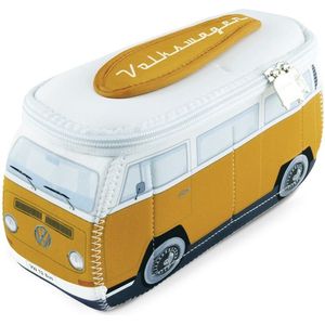 VW T2 Bus 3D Neopreen Kleine Universele Tas - oranje