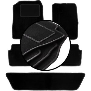 Complete set veloursmatten voor: Dodge Durango II SUV (2002-2010)