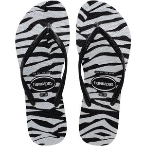 Havaianas - Slim Animals Glitter - Teenslippers - Veelkleurig - Materiaal: Rubber