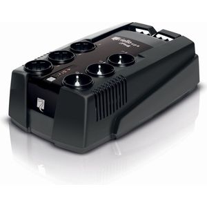 Riello - iPlug 800VA - UPS - Zwart - 0,8 kVA - 480 W