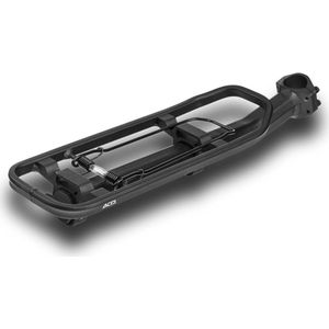 ACID bagagedrager - Geschikt voor mountainbike - max. 10 kg Draagvermogen - met Zadelpenhouder - Minimalistisch - Zwart