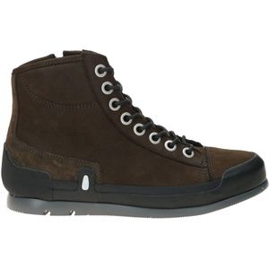 Wolky - Watson - Veterboots - Grijs/Bruin - Nubuck