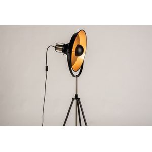 Lumidora Vloerlamp 74359 - E27 - Zwart - Goud - Messing - Metaal - 66 cm