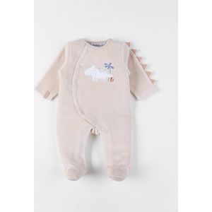 Noukie's - Pyjama - Velour - Jongens - Dino - 0 maand 50