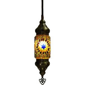 Oosterse mozaïek hanglamp (Turkse lamp) bruin