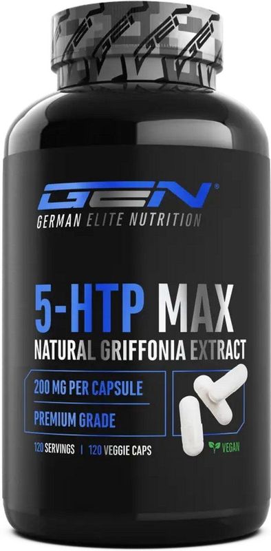 GEN 5-HTP MAX - Griffonia-extract - Veganistisch - Hoog gedoseerd