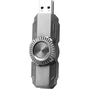 Oneproduct USB Stick 256GB dual port - USB 3.2 - USB C - 256GB - Dual Port - Draaibaar - Beschermd - 500 MB/s - SSD - 3 jaar garantie