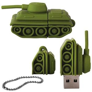 Hoge Snelheid 32GB Army Tank USB 3.0 Flashdrive - Groen