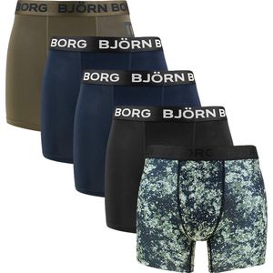 Bjorn Borg 5-Pack heren boxershort - Performance - Spots - M .