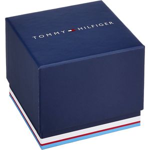 Tommy Hilfiger TH1792049 Heren Horloge - Jameson - Mineraalglas - Staal - Zwart - 46 mm breed - Quartz - Vouw/Vlindersluiting - 5 ATM (douchen)