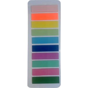 Index tabs - 200 stuks - 10 kleuren - sticky notes
