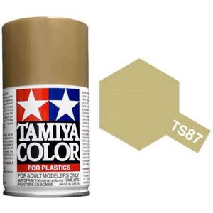 Tamiya TS-87 Titanium Gold - Gloss - Acryl Spray - 100ml Verf spuitbus