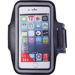 Hardloop Armband Telefoon | Geschikt voor Samsung Galaxy A71| Hardloop Armband | Sport Hardloopband | Hardloop Telefoonhouder | Zwart