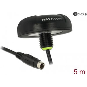 Navilock NL-604P MD6 GPS-ontvanger Voertuigtracker Zwart 1 stuk(s)