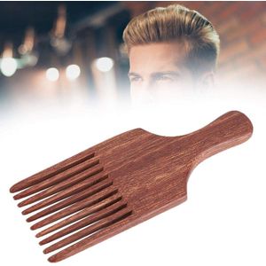 Wooden Hair Comb Vintage Anti Static Wide Tooth Oil Comb for Hair Styling Hair Care Beard Care Hairdressing Supplies