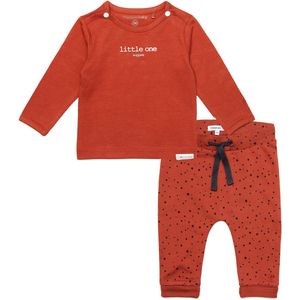 Noppies - Kledingset - 2delig - Broek Bobby ginger - Hester Spicy Ginger - Maat 68