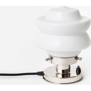 Art Deco Trade - Tafellamp Small Top 20's Nikkel
