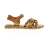 KICKERS - Sandalen - Kastanje kleur - Leer