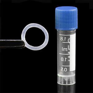 Inovra Plus - 20 stuks plastic vials met dop, 2 ml, zelfstandig cryogeen, cryobuizen, testbuisjes.