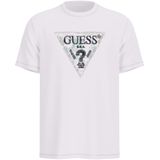 Guess - Guetriangle - T-shirt - Katoen - Korte Mouwen