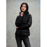 Blauer, Dames, Jassen, Zwart, Maat: L Leer,