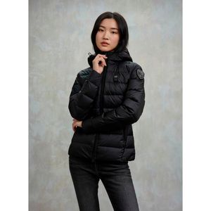 Blauer, Dames, Jassen, Zwart, Maat: L Leer,