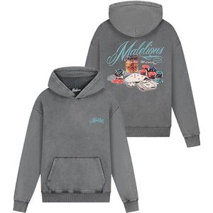 Malelions - Playing Cards Hoodie - Acid Wash - Hoodie