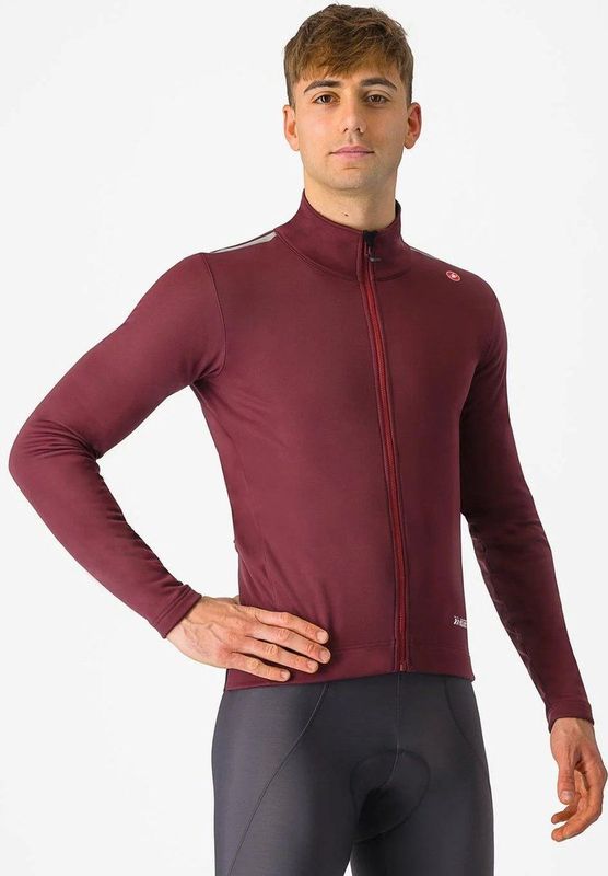 Castelli Espresso Air Jacket - Deep Bordeaux