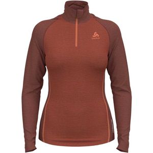 Odlo - Natural - Lange Mouwen Basislaag - Thermoregulerend - Zwart