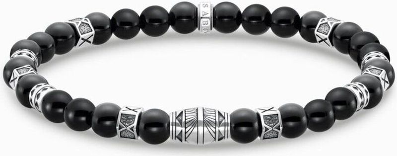 Thomas Sabo - A2087-507-11 - Armband - Zwart - 925er Zilver - 15,5 cm