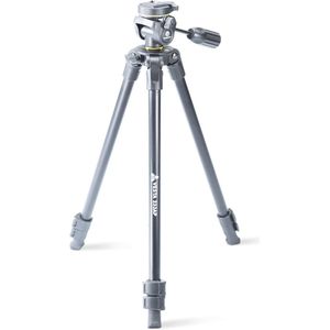 Aluminium tripod 3-piece with 3-way ball head for versatile photography