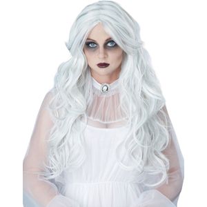 CALIFORNIA COSTUMES - Lange witte dame pruik voor vrouwen