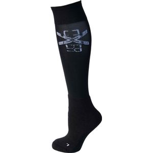 Oxer Socks Cushion Foot 2pack - maat 40-46 - black