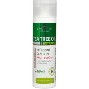 Shampoo met Tea Tree olie help tegen roos