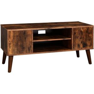 Hoppa! TV Kast - Bruin - Hout - 110 x 40 x 49.5 cm - commode - tv kastje