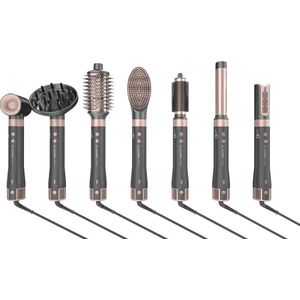 GA.MA - Uniq Vibrance Styler - Grijs/Roze - Haarstyler