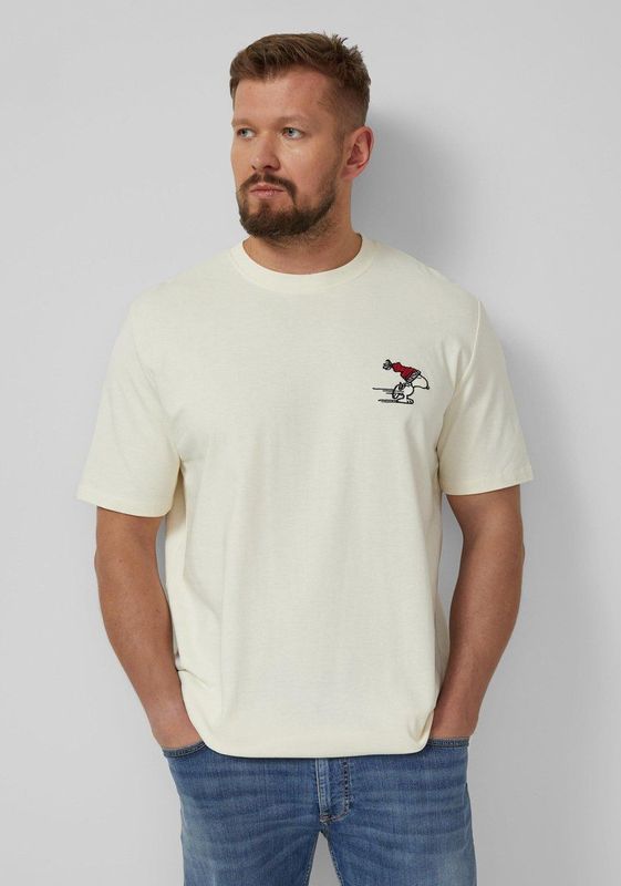 s.Oliver - T-Shirt - Peanuts® Illustraties - Tall Size Fit