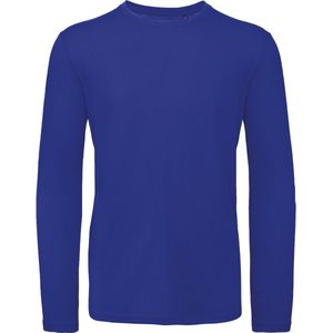 B&C Men's organic Inspire long-sleeve T-shirt CGTM070 - Cobalt Blue - XXL